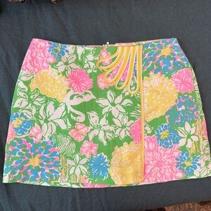 Lilly Pulitzer Multicolor Floral Skirt